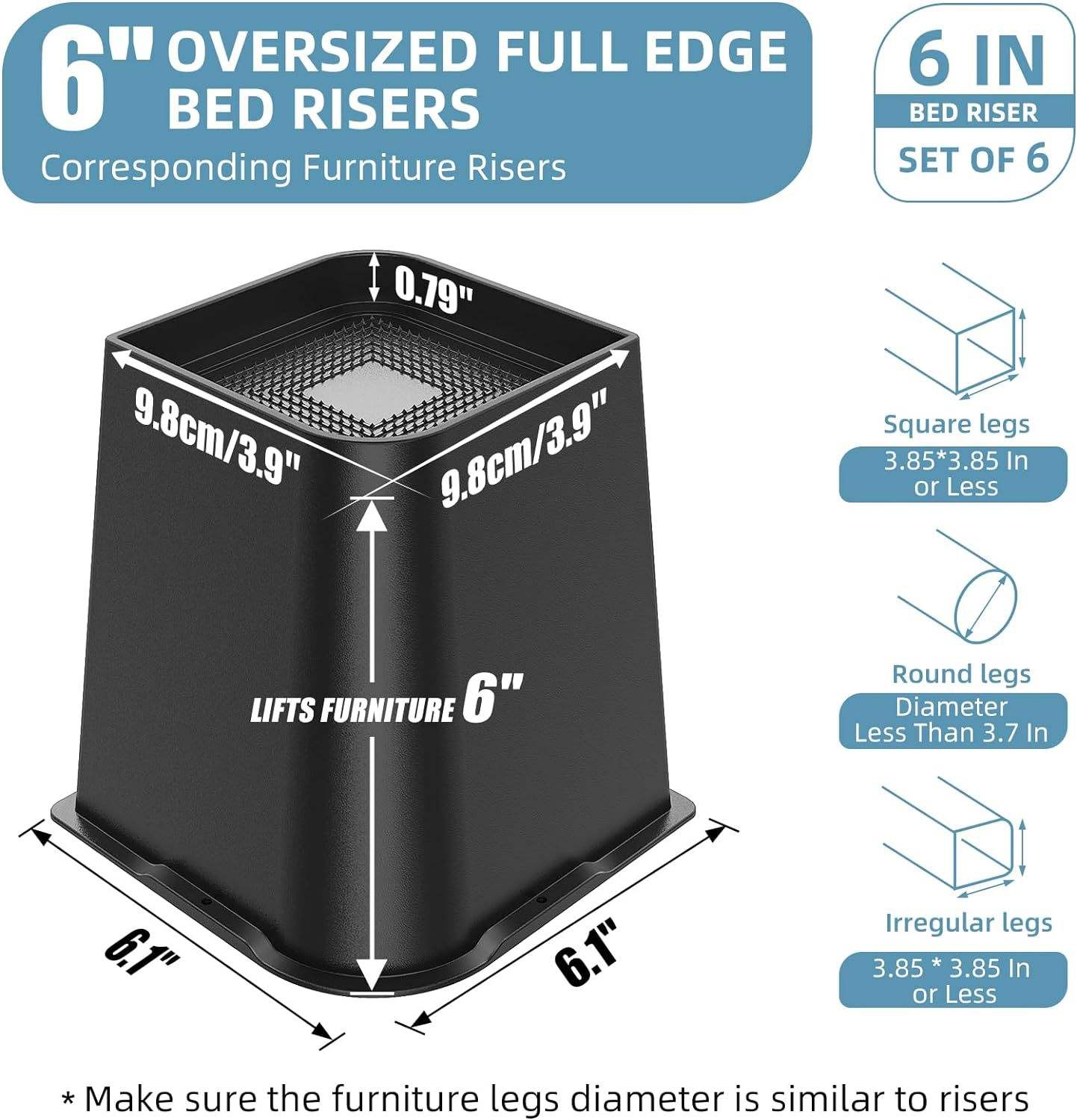 Rubber Strips Anti-Slip Bed Sofa Furniture Accessories