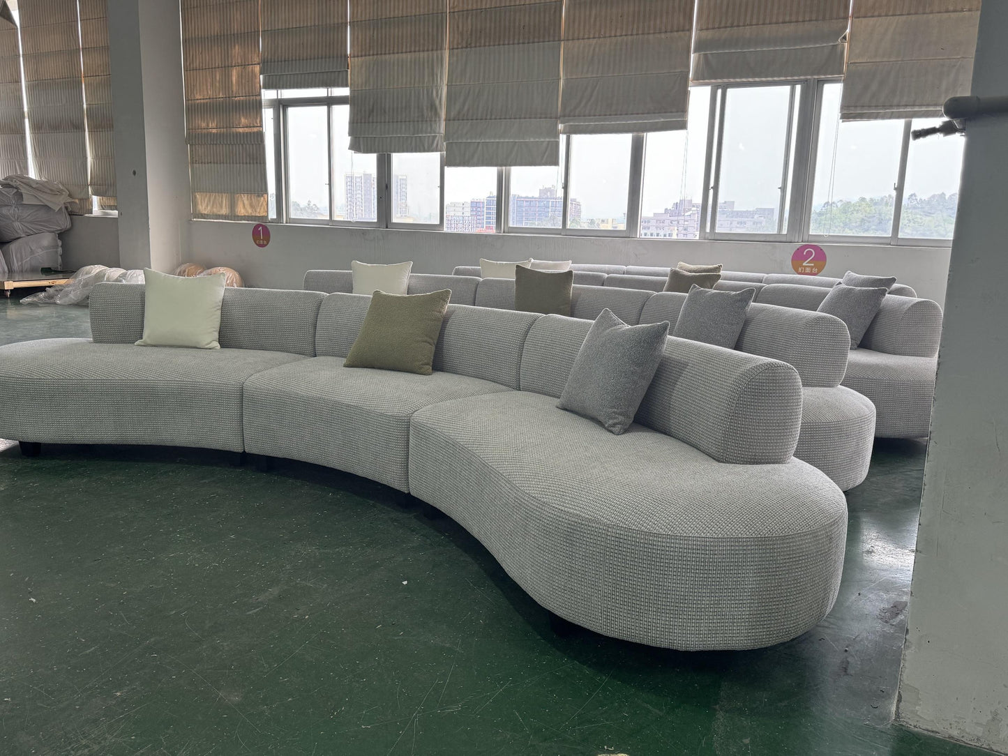 Modern Nordic Simple Velvet Sofa