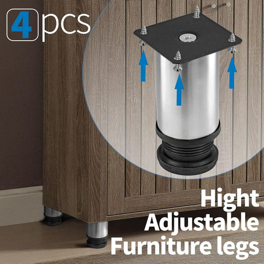Stainless Steel Adjustable Furniture Feet